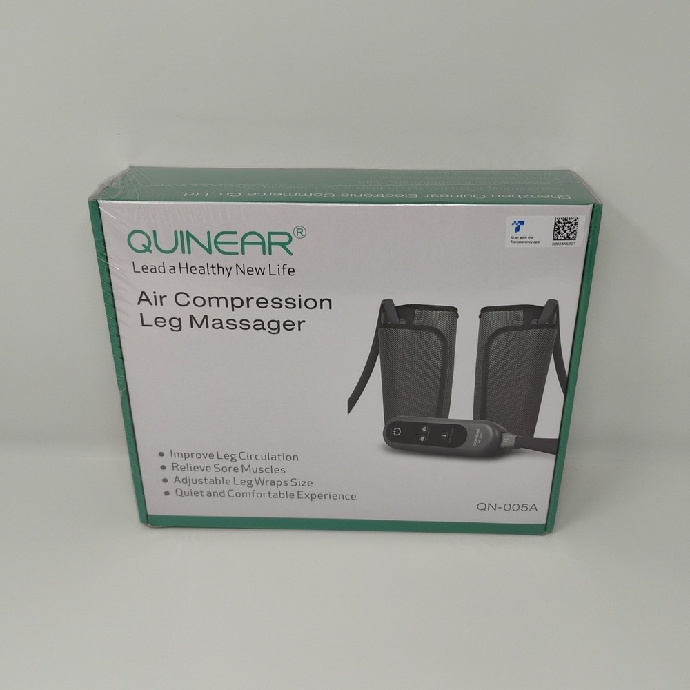 QUINEAR‎ Air Compression Leg Massager For Circulation & Pain QN-005A Sealed Box